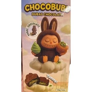 Dubai Chocolate Chocobubu Chocolate Sweet  Box 100g